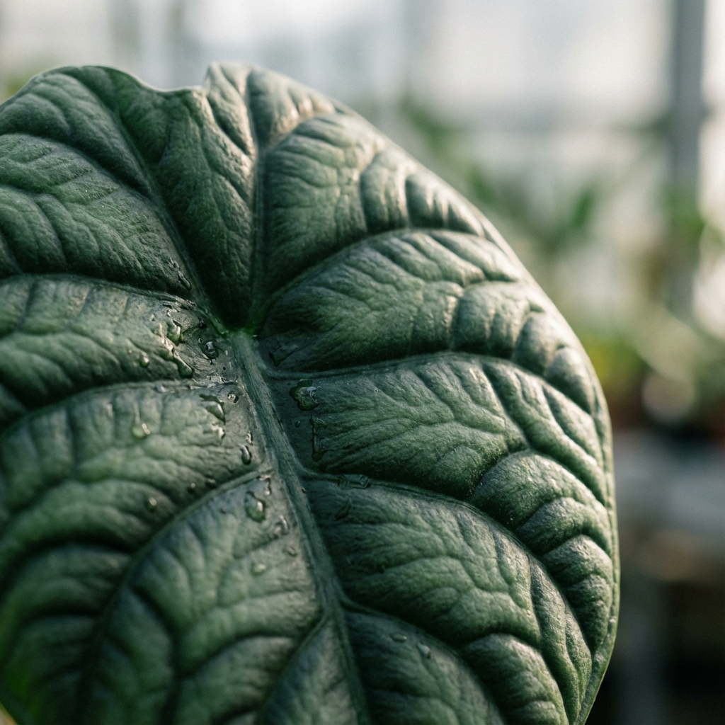 Alocasia Melo leaf texture update 2026